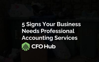 5 Signs Your Business Needs Professional Accounting Services