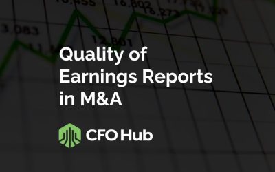 Quality of Earnings Reports in M&A
