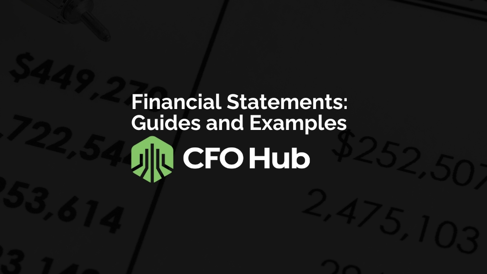Financial Statements Guides And Examples Financial Statements Guides And Examples